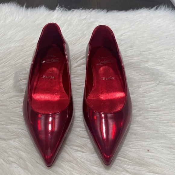 Christian Louboutin Hot Chickita Patent Leather ballet flats size 36EU - Picture 11 of 15